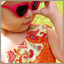 Sophia's Orange Tunic front
