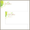 Tints of Green     letterhead and envelope