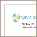 Wind Solutions     letterhead and envelope